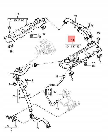 94810723603 PORSCHE Клапан вентиляции картерных газов купить в Хмельницкий