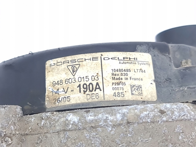 94860301503 PORSCHE Генератор купить в Николаев