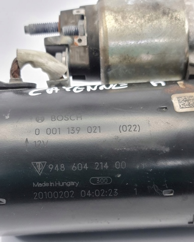 Стартер двигателя 94860421400 PORSCHE