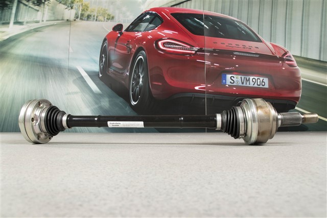 Полуось задняя 95533202411 PORSCHE