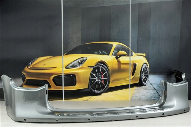 Бампер задний 95550541111G2X PORSCHE