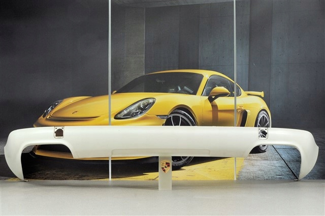 Юбка заднего бампера 95550552102G2X PORSCHE