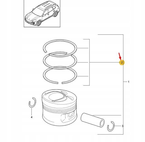 PORSCHE 95810392600 в наличии Ужгород