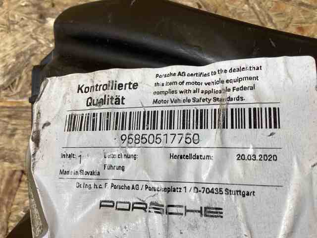 PORSCHE 95850517750 Кронштейн бампера переднего левый в наличии Каменское