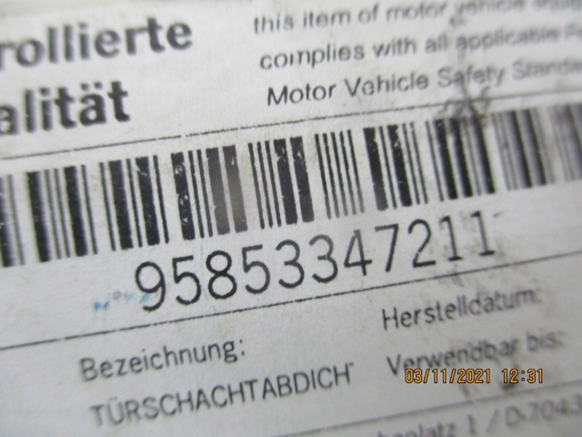 PORSCHE 95853347211 в наличии Одесса