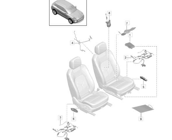 PORSCHE 95861876004 в наличии Ужгород