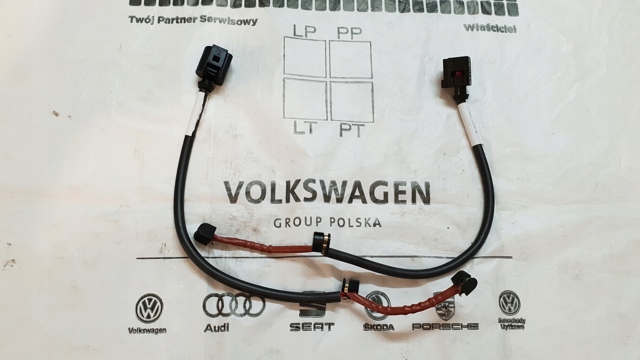 Колодки передние 958698151A PORSCHE
