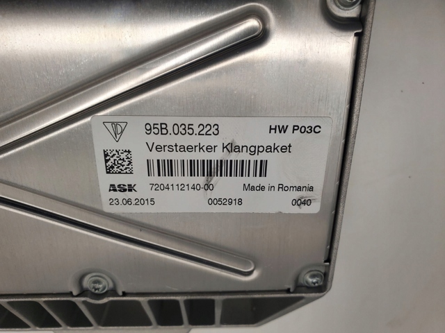 PORSCHE 95B035223 в наличии Киев