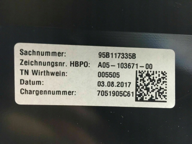 95B117335B Porsche