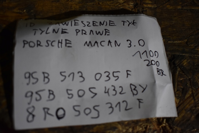 95B513035F PORSCHE Амортизатор задний купить в Одесса