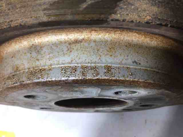 PORSCHE 95B615601A Диск тормозной задний в наличии Днепр