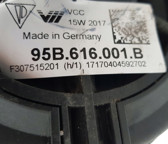 95B616001A PORSCHE Пневмоподушка (пневморессора) моста заднего купить в Николаев