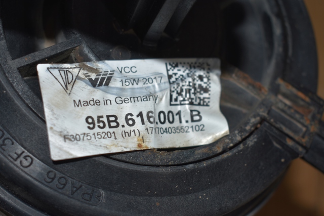 95B616001B PORSCHE Пневмоподушка (пневморессора) моста заднего купить в Днепр