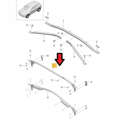 PORSCHE 95B803227 в наличии Ровно