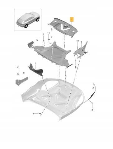 95B805806M1E0 PORSCHE купить в Киев