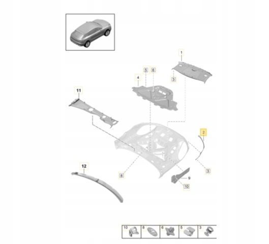 95B807174A1E0 PORSCHE купить в Винница