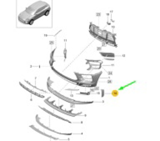 95B807819B1E0 PORSCHE купить в Одесса