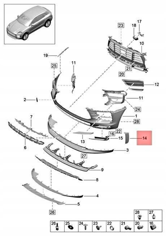 PORSCHE 95B807820B1E0 в наличии Хмельницкий