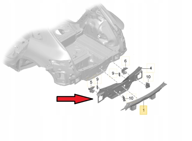 PORSCHE 95B813311AYGRV в наличии Тернополь