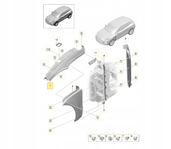 95B821103CYGRV PORSCHE купить в Каменское