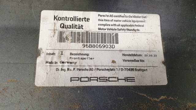 PORSCHE 95B827530AH в наличии Черкассы