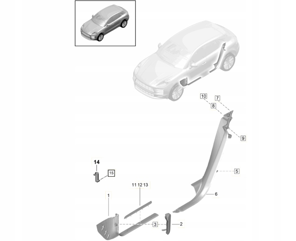95B853467AA PORSCHE купить в Чернигов