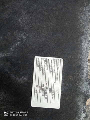 95B863831B PORSCHE купить в Тернополь