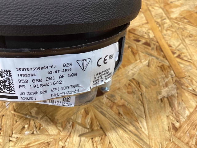 PORSCHE 95B880201BH5Q0 Подушка безопасности (AIRBAG) водительская в наличии Винница