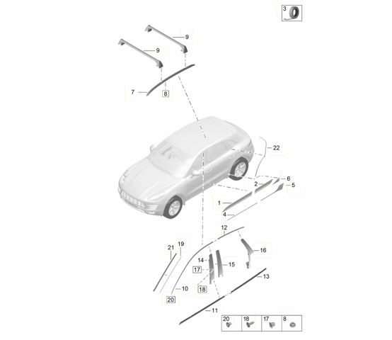 95B898565OK1 PORSCHE купить в Ирпень