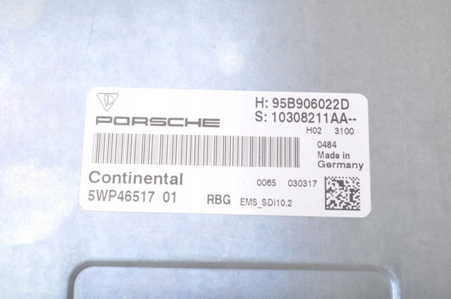 95B906022D PORSCHE Модуль управления (ЭБУ) двигателем купить в Черновцы