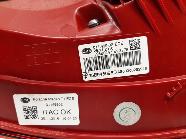 95B945095D PORSCHE Фонарь задний левый внешний купить в Каменское