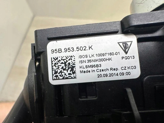 PORSCHE 95B953502K Переключатель подрулевой, в сборе в наличии Украина