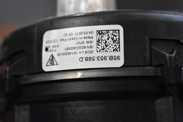 Спираль Airbag 95B953568D PORSCHE
