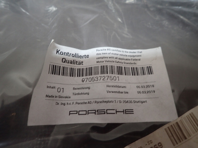 PORSCHE 97053727501 в наличии Тернополь