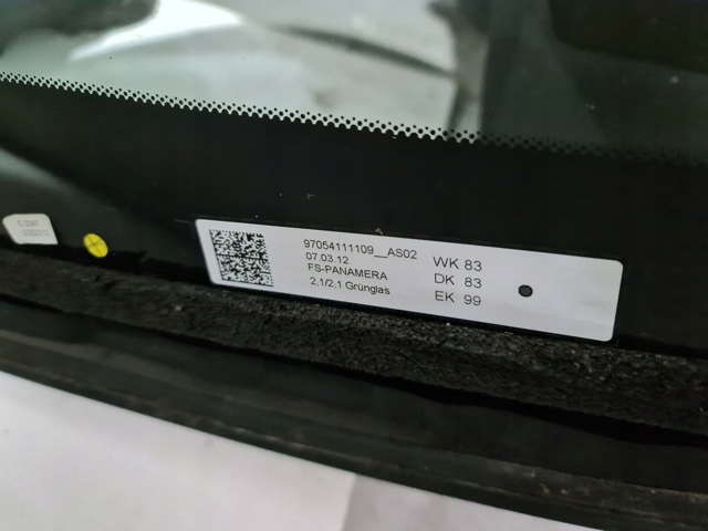 Стекло лобовое 97054111109 PORSCHE