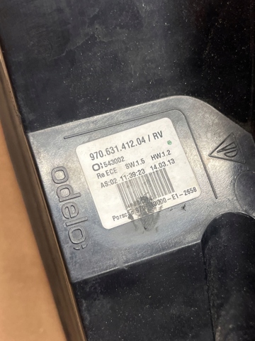 PORSCHE 97063141204 Задний фонарь в наличии Запорожье
