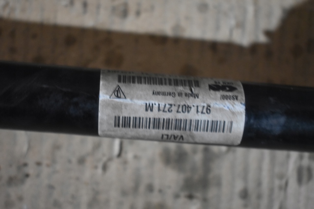 PORSCHE 971407271M Полуось (привод) передняя левая в наличии Николаев