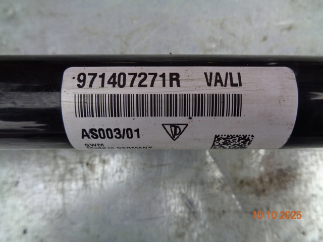PORSCHE 971407271R Полуось (привод) передняя левая в наличии Хмельницкий