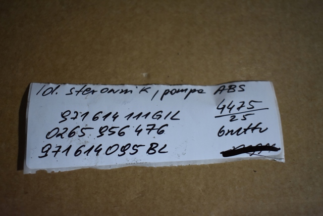 971614111G PORSCHE Блок управления АБС (ABS) гидравлический купить в Ровно