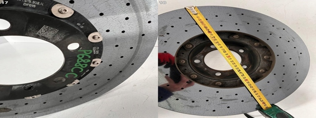 PORSCHE 971615302K Передние тормозные диски в наличии Днепр
