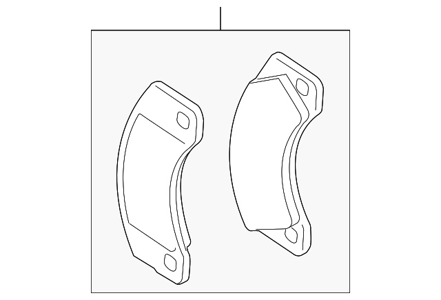 Тормозные колодки 971698151AC PORSCHE