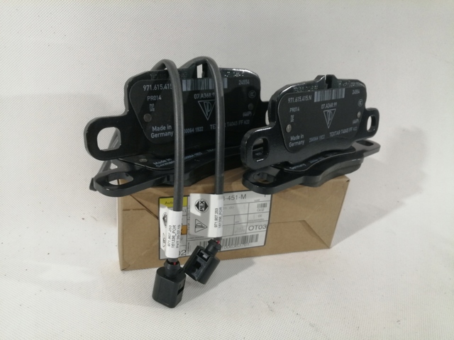 971698451M PORSCHE Колодки тормозные задние дисковые купить в Киев