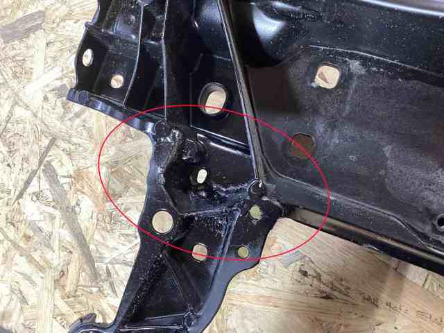 971805931C PORSCHE Суппорт радиатора в сборе (монтажная панель крепления фар) купить в Тернополь