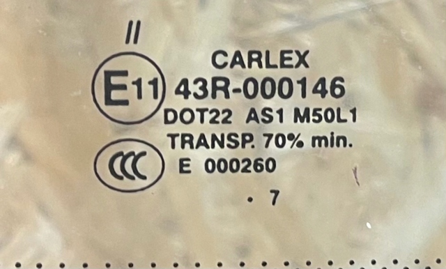 Лобовое стекло 971845099R PORSCHE