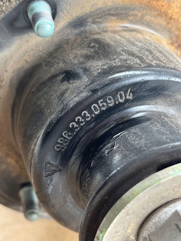 Опора заднего амортизатора 98633305904 PORSCHE