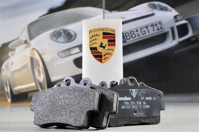 Тормозные колодки 98635193915 PORSCHE
