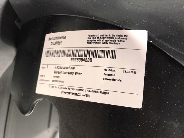 PORSCHE 992805423D в наличии Ужгород