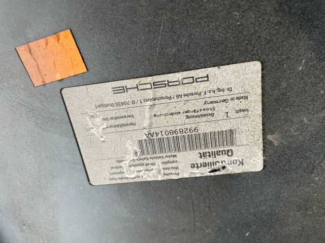 PORSCHE 992898014AA в наличии Харьков