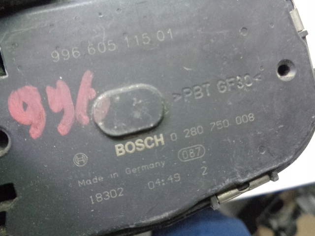 99660511501 PORSCHE Дроссельная заслонка в сборе купить в Ужгород