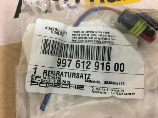 PORSCHE 99761291600 в наличии Винница